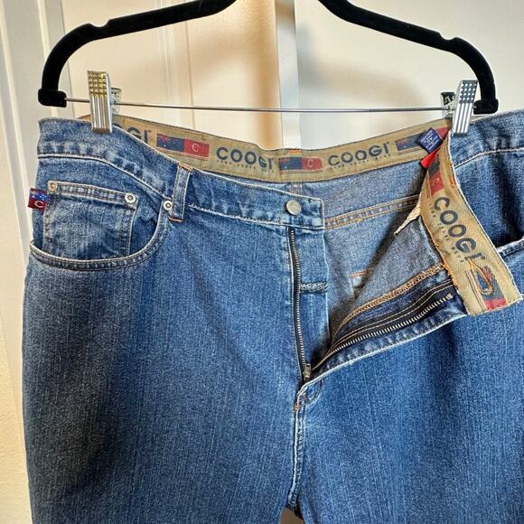 Vintage 90s Coogi Australia Men Straight Fit Jean Blue Denim Size 40 100% Cotton - Picture 4 of 9